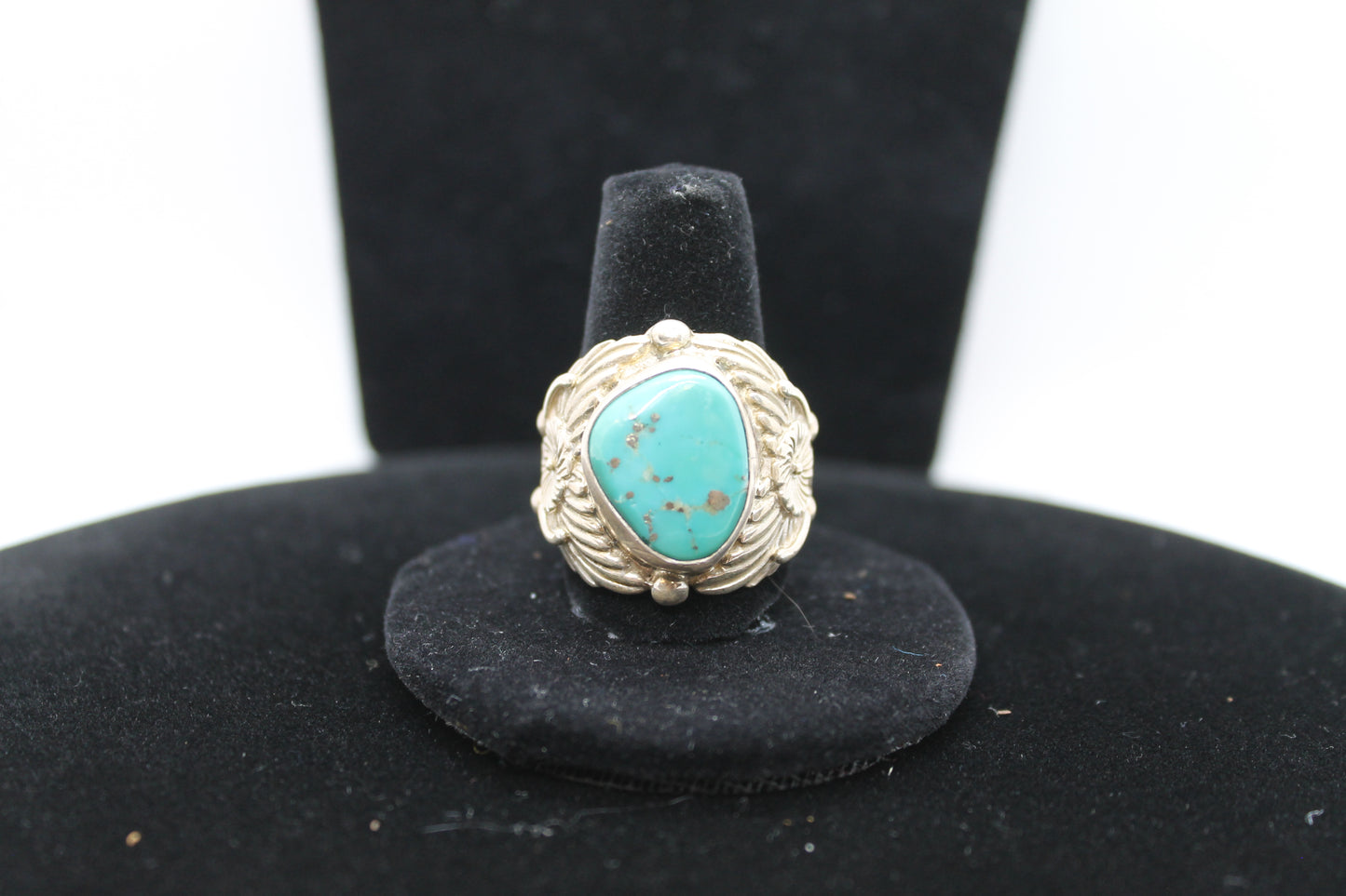 Sterling silver turquoise ring