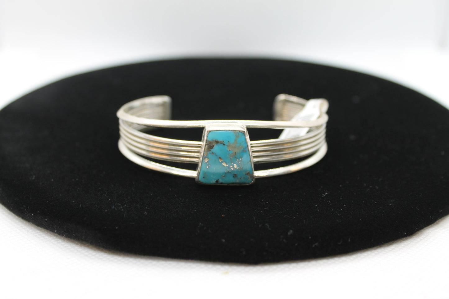 Sterling silver turquoise bracelet