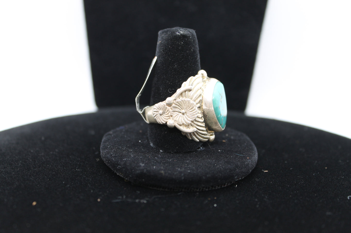 Sterling silver turquoise ring