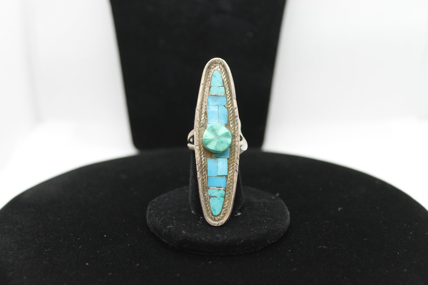 Sterling silver turquoise ring