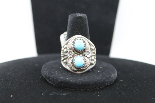 Sterling silver turquoise ring