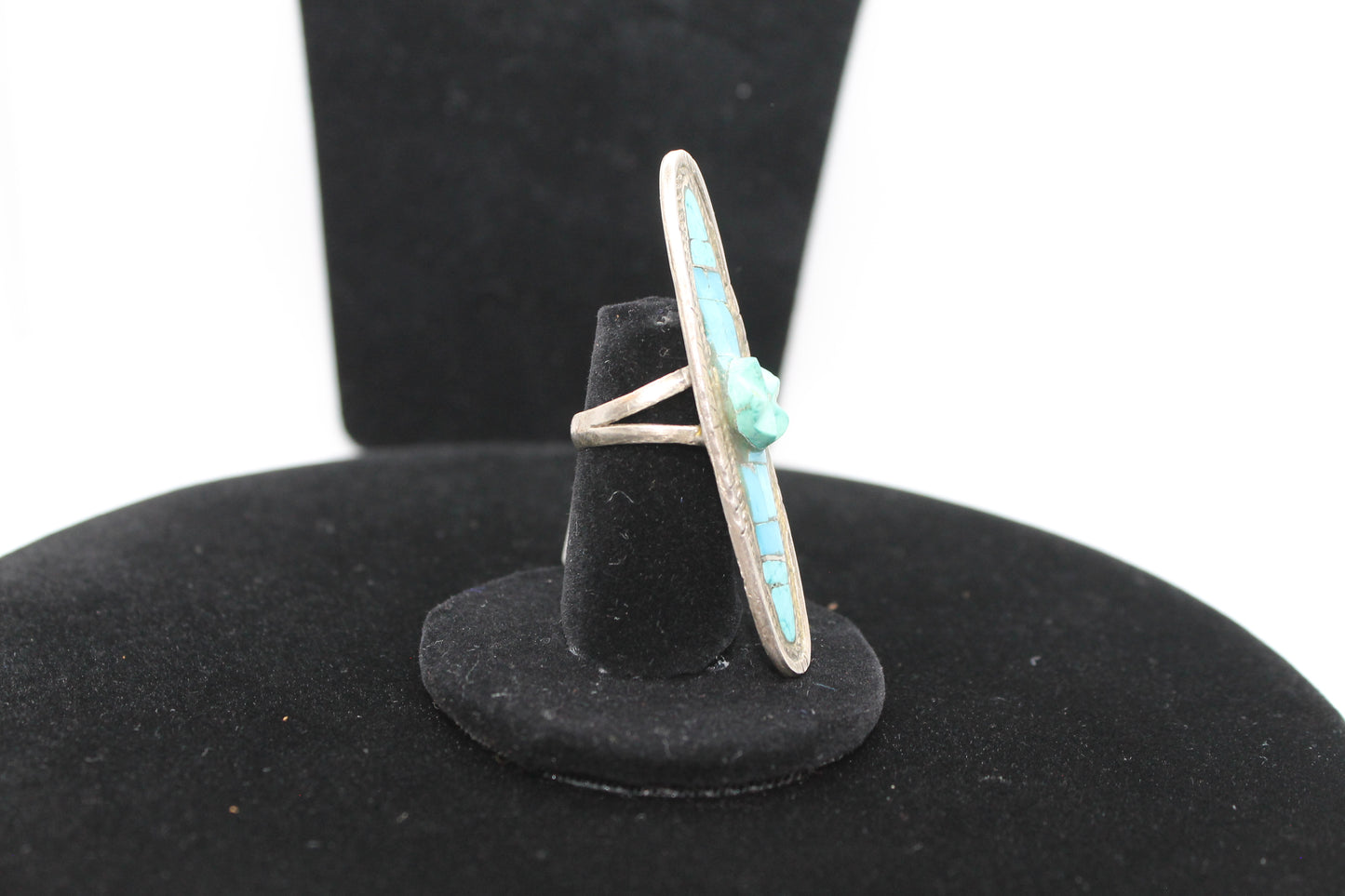 Sterling silver turquoise ring