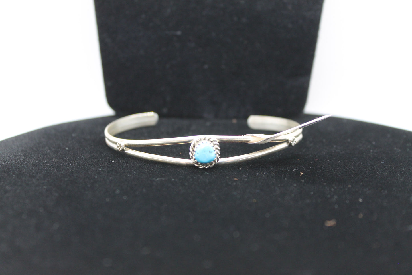 Sterling silver turquoise bracelet