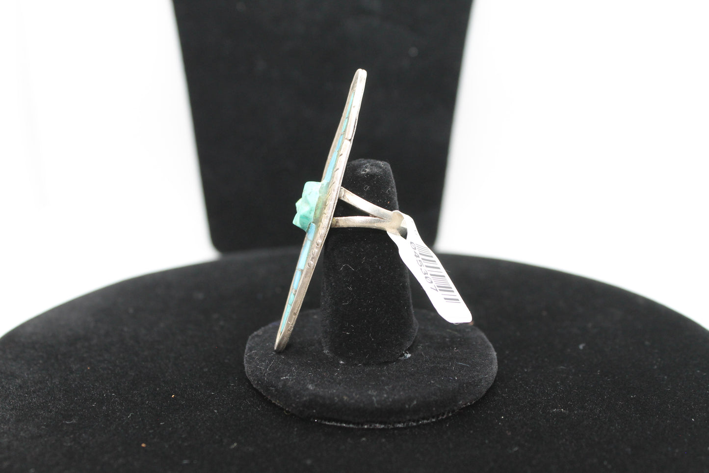 Sterling silver turquoise ring