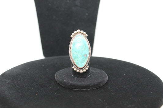 Sterling silver turquoise ring