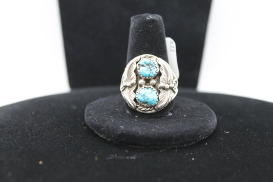 Sterling silver turquoise ring