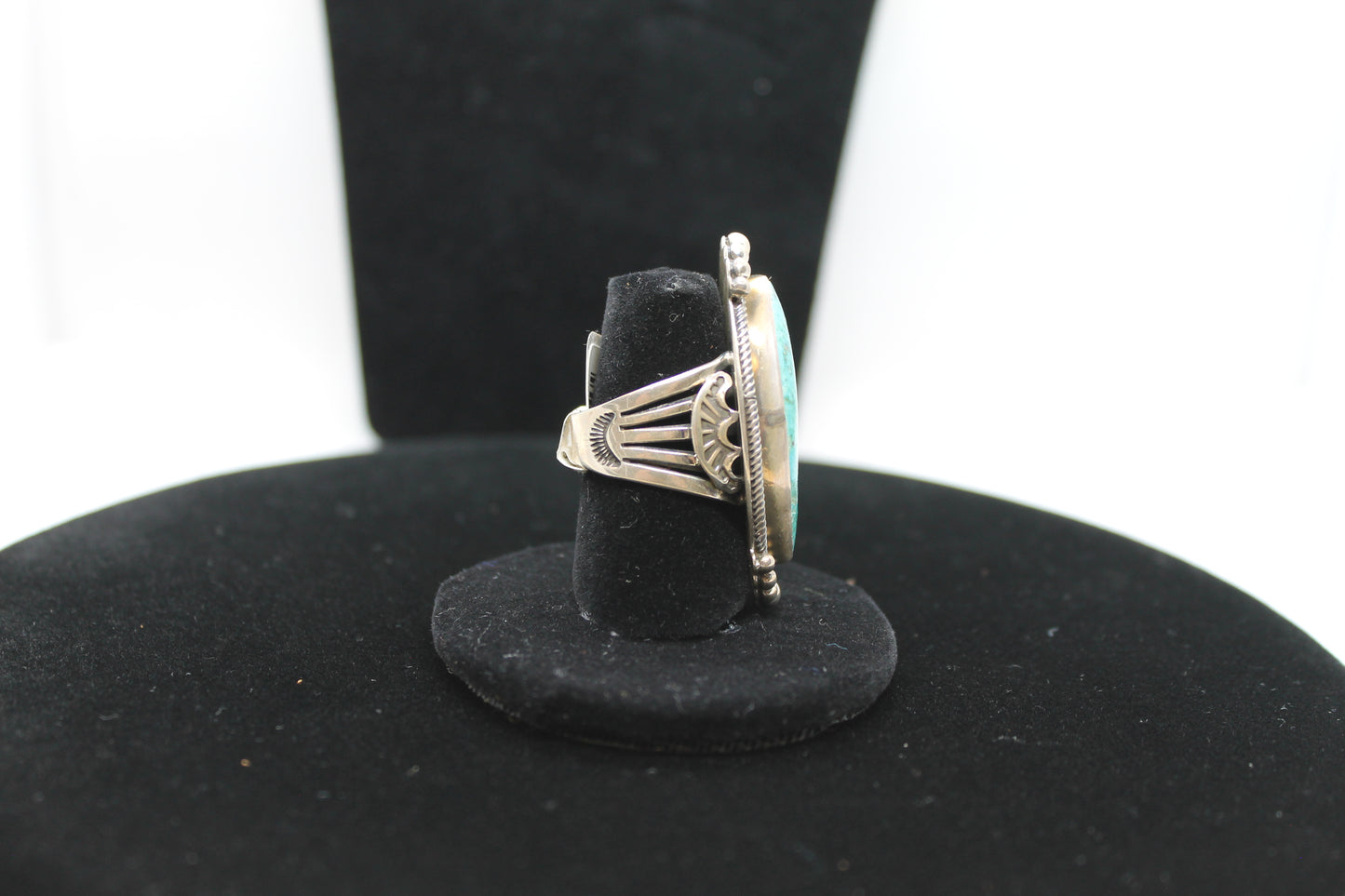 Sterling silver turquoise ring