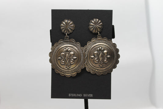 concho earrings