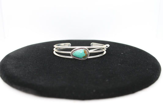 Sterling silver turquoise bracelet