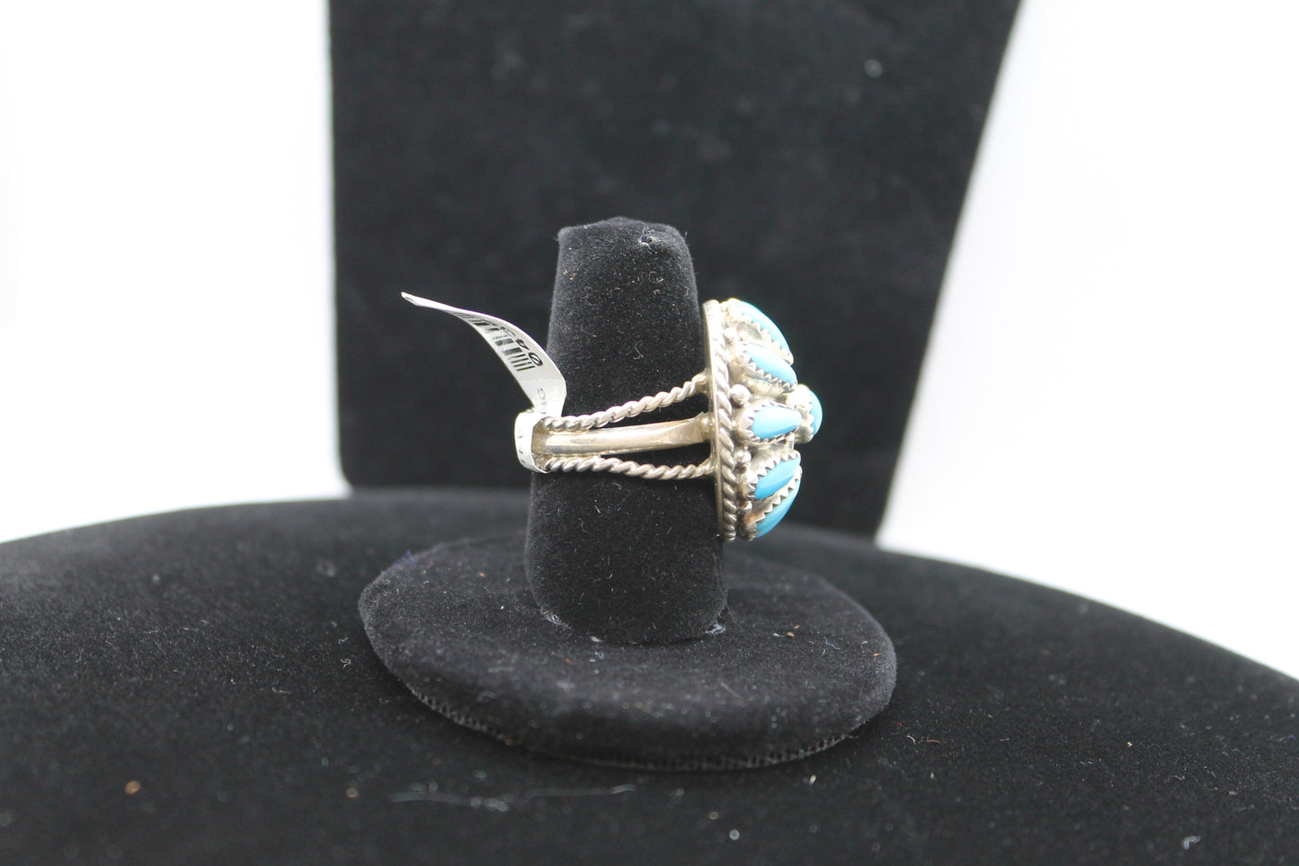 Sterling silver turquoise ring