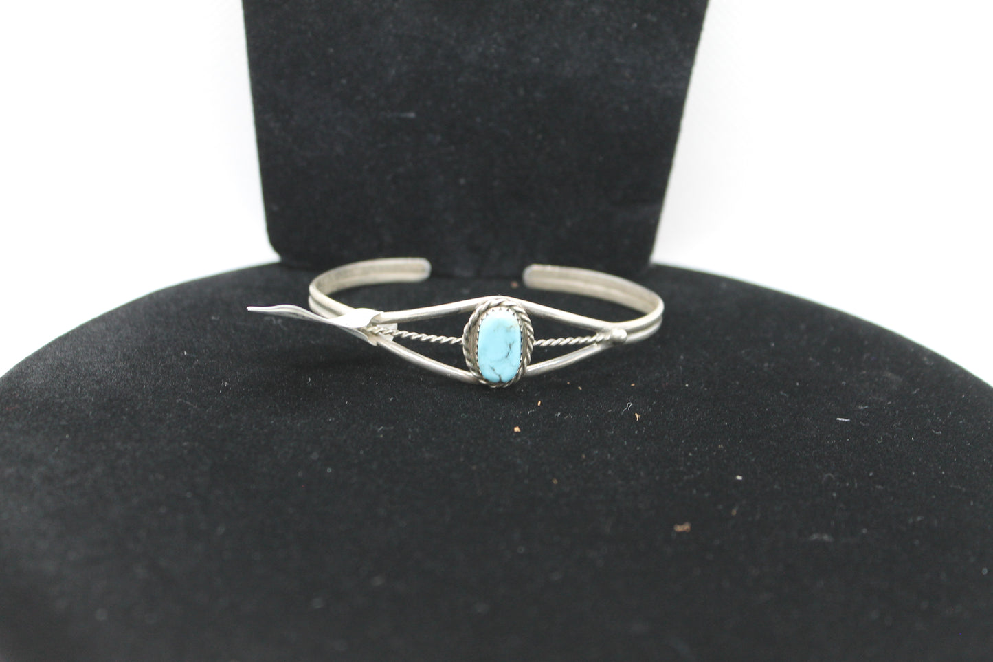 Sterling silver turquoise bracelet