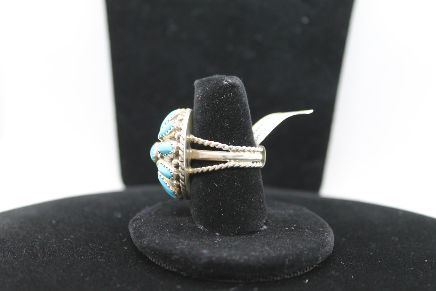 Sterling silver turquoise ring