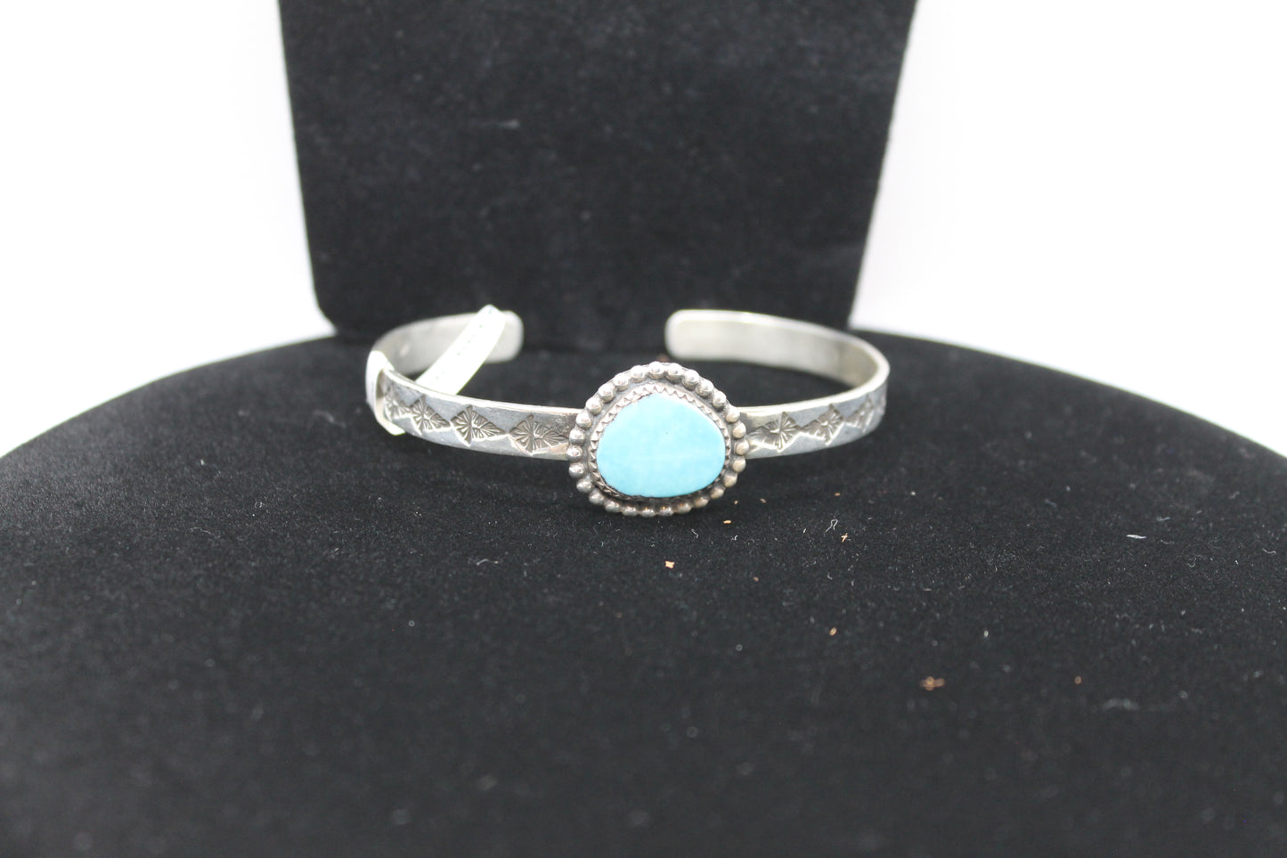 Sterling silver turquoise bracelet