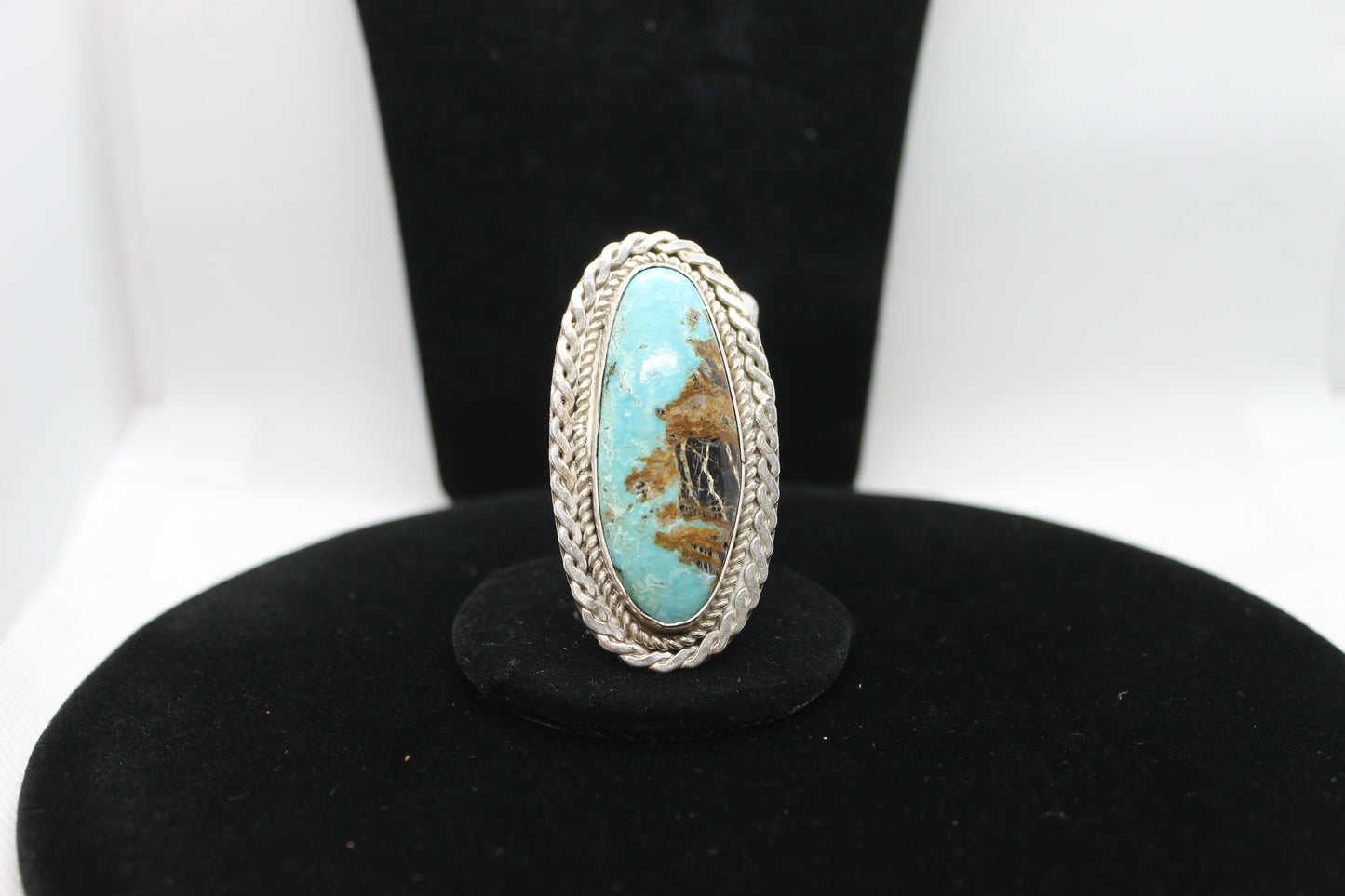 Sterling silver turquoise ring