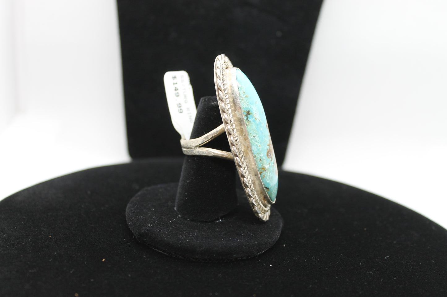 Sterling silver turquoise ring