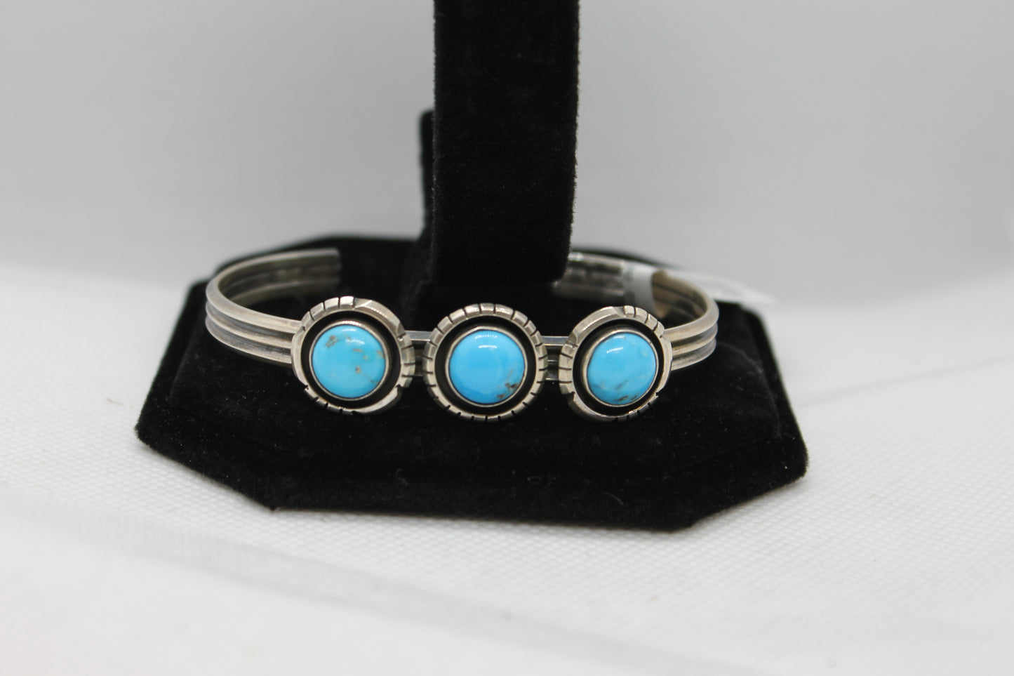 Sterling silver turquoise bracelet