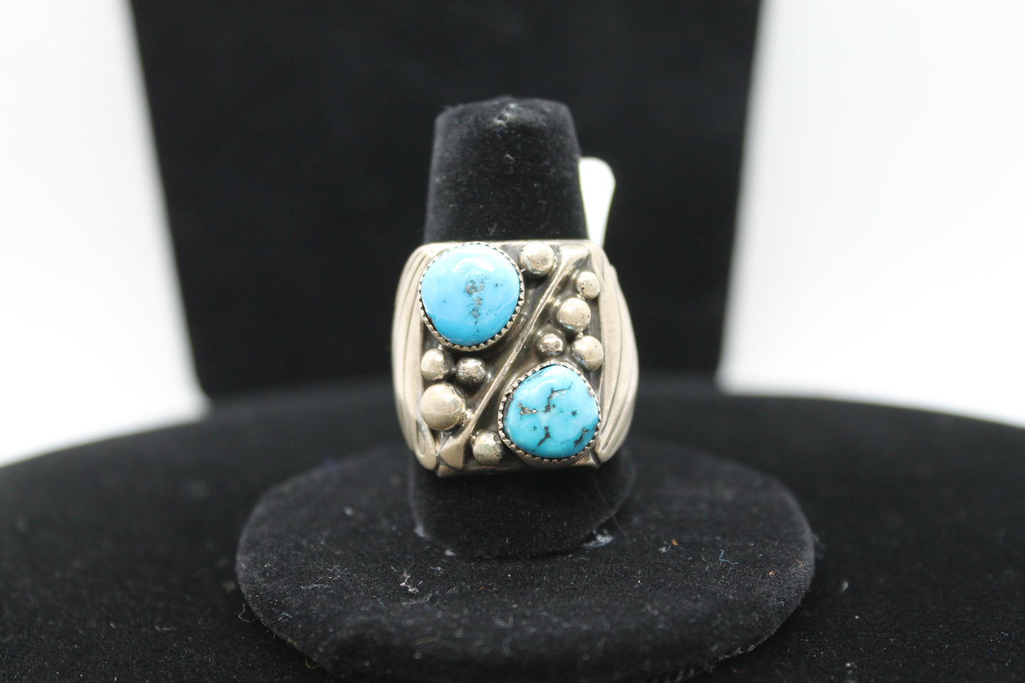 Sterling silver turquoise ring