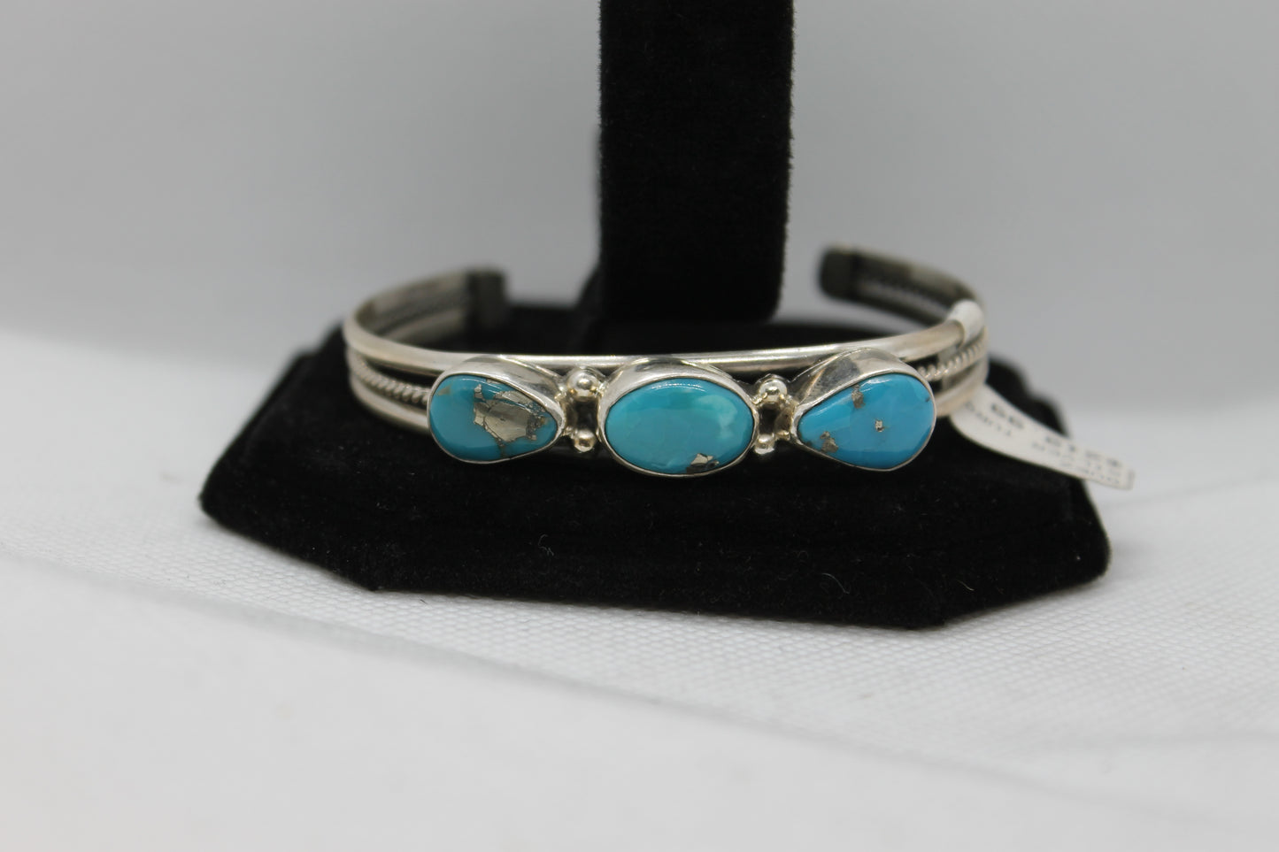 Sterling silver turquoise bracelet