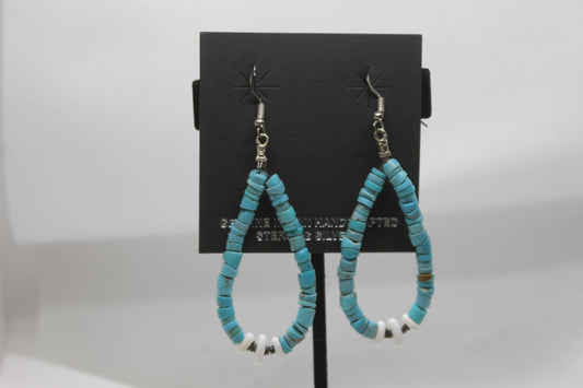 Turquoise dangle earrings