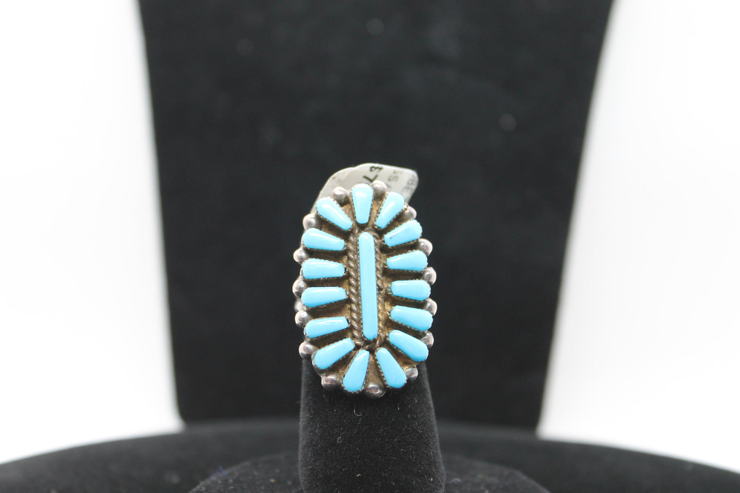 Sterling silver turquoise ring