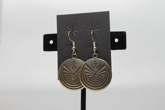 Man in the Maze Earrings