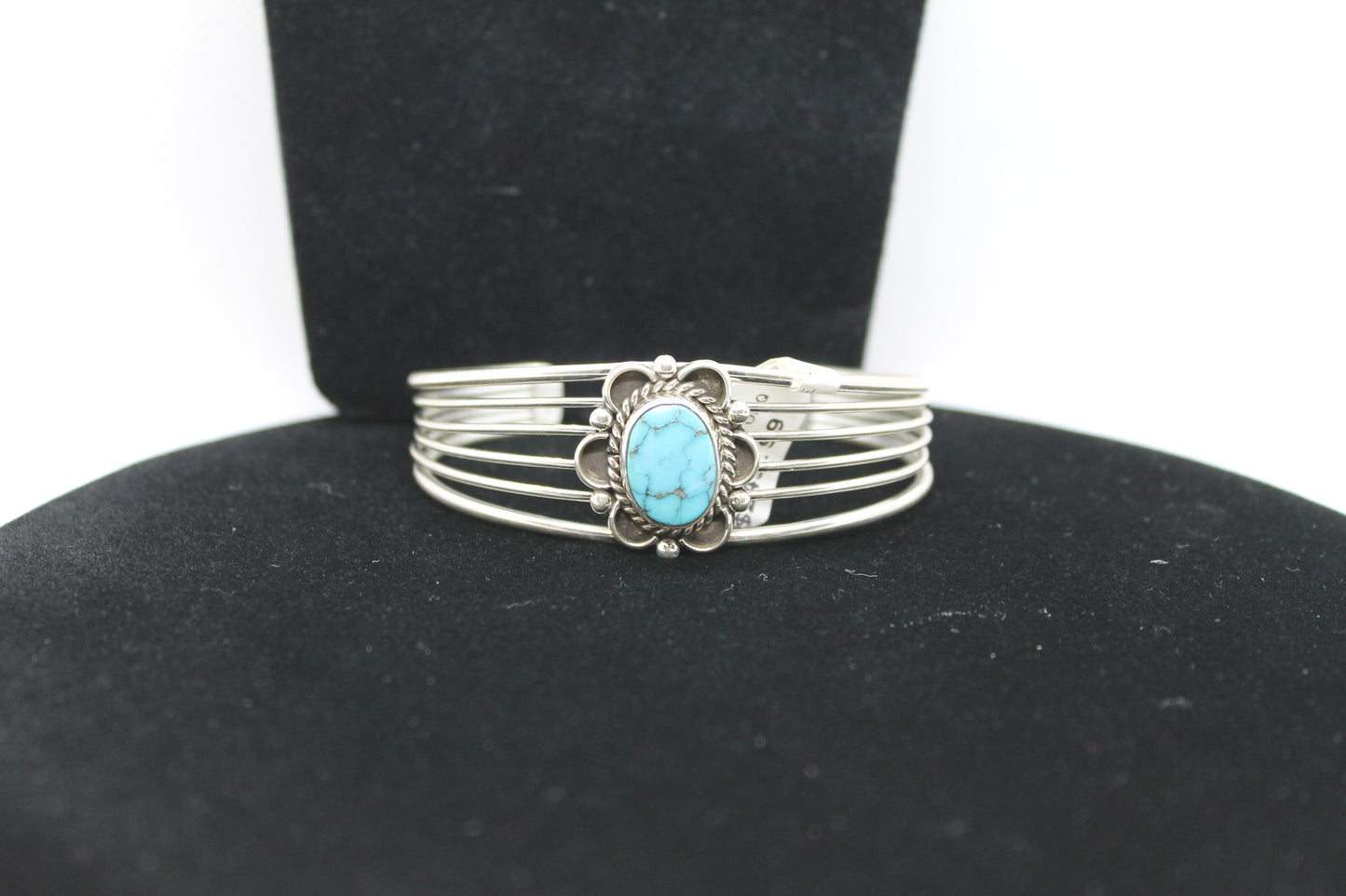 Sterling silver turquoise bracelet