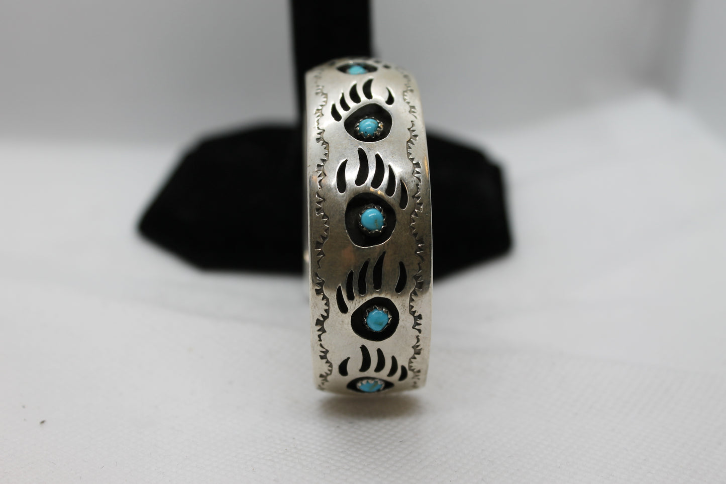 Sterling silver turquoise bracelet