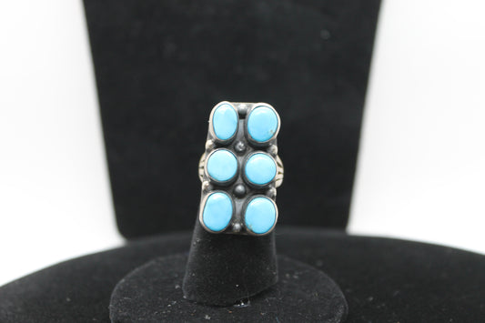 Sterling silver turquoise ring