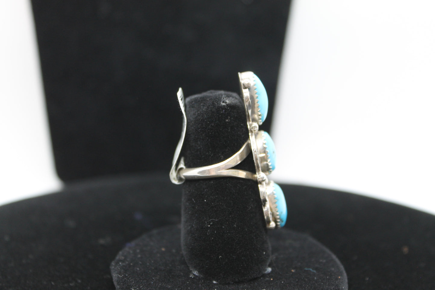 Sterling silver turquoise ring