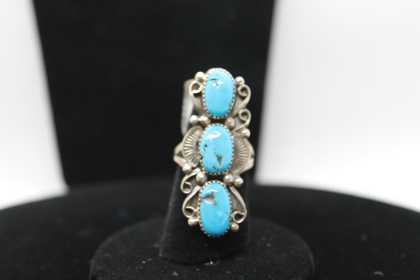 Sterling silver turquoise ring