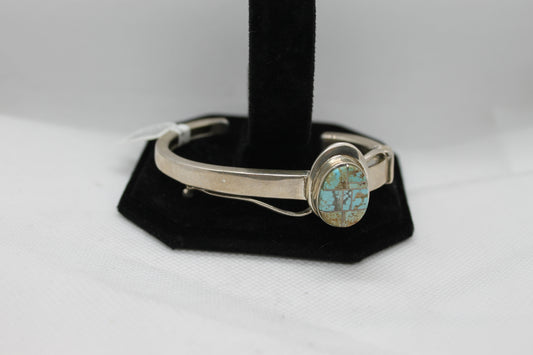 Sterling silver turquoise bracelet