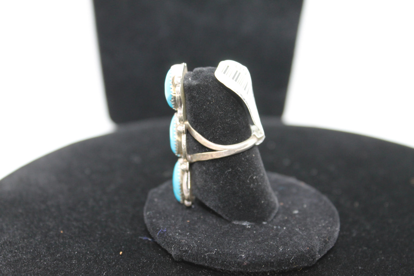 Sterling silver turquoise ring