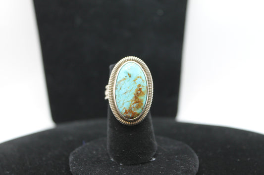 Sterling silver turquoise ring