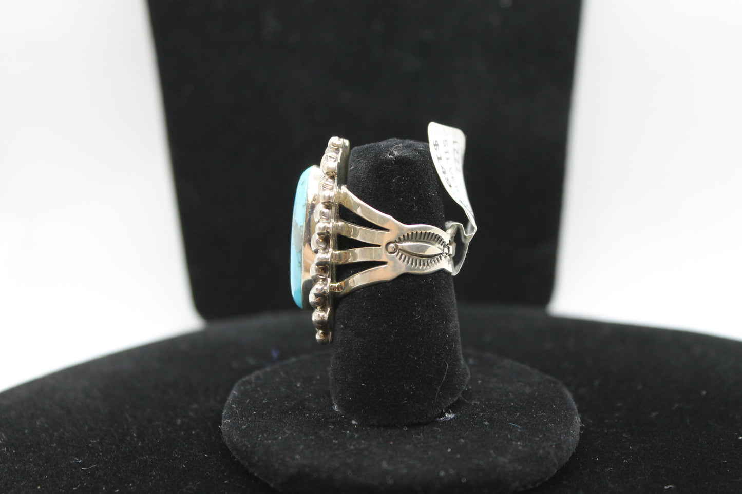 Sterling silver turquoise ring