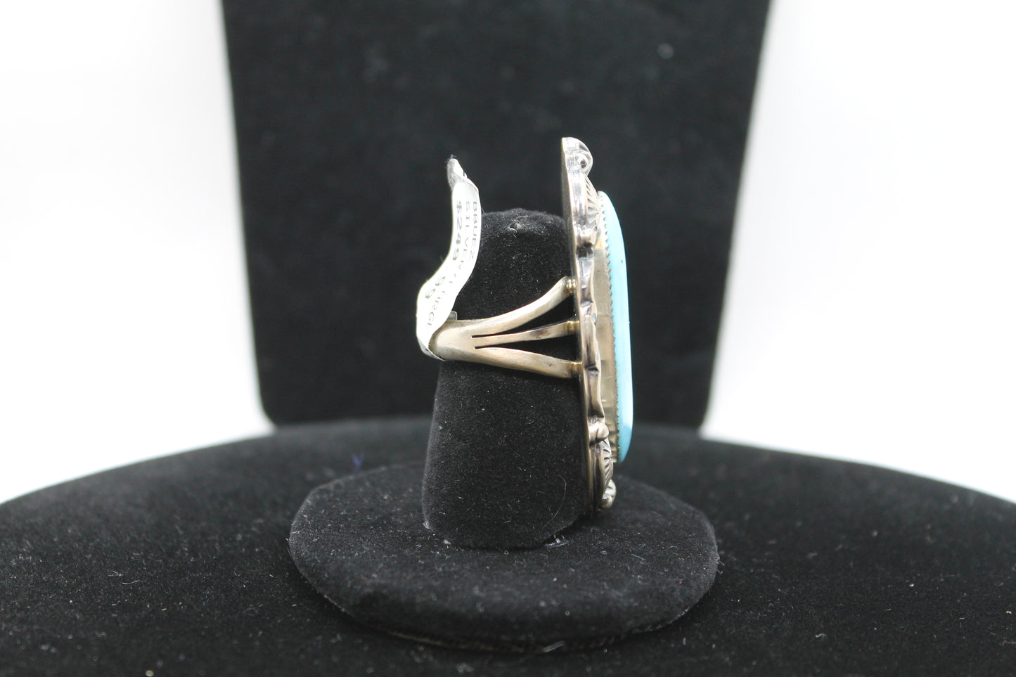 Sterling silver turquoise ring