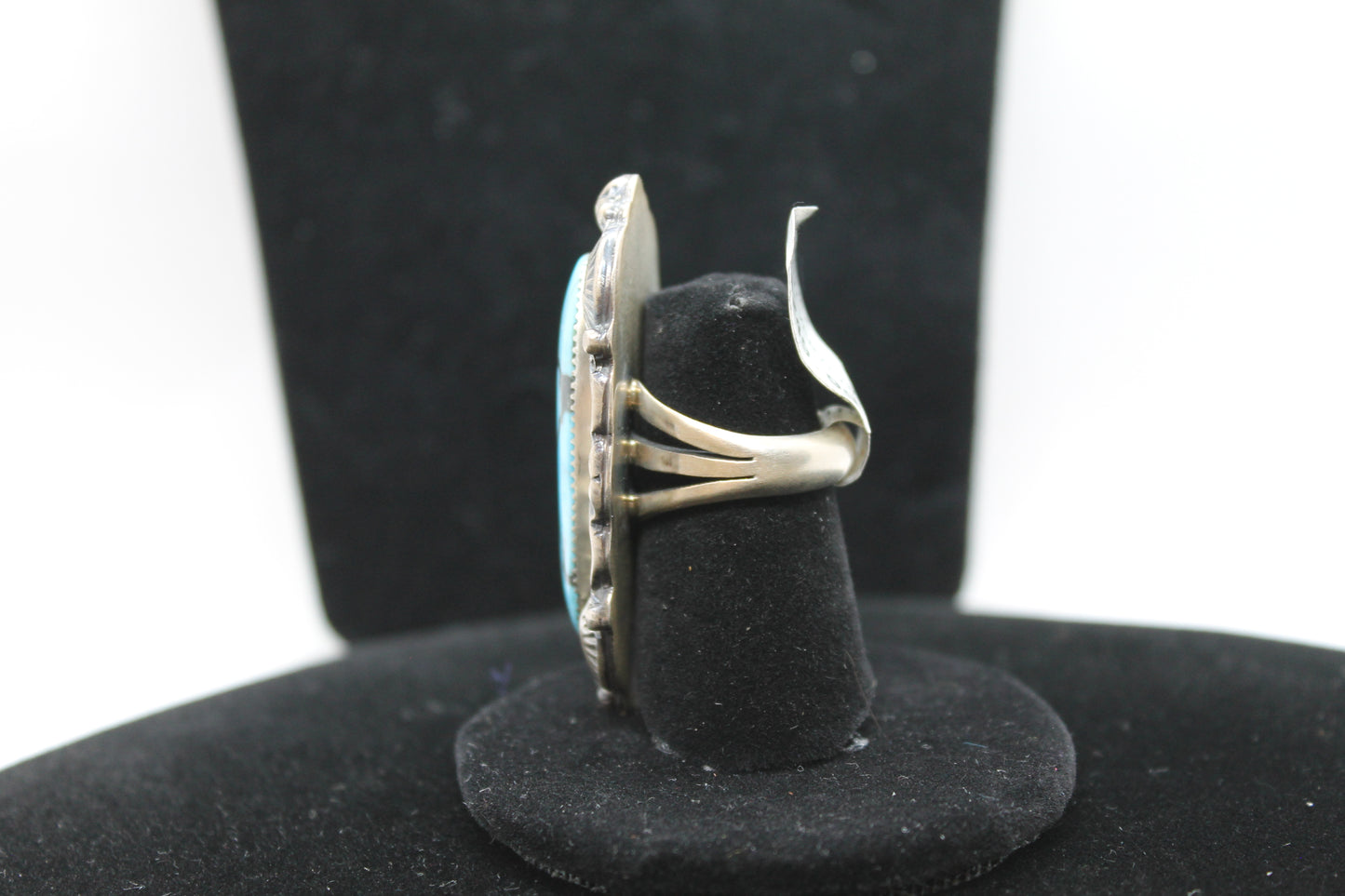 Sterling silver turquoise ring