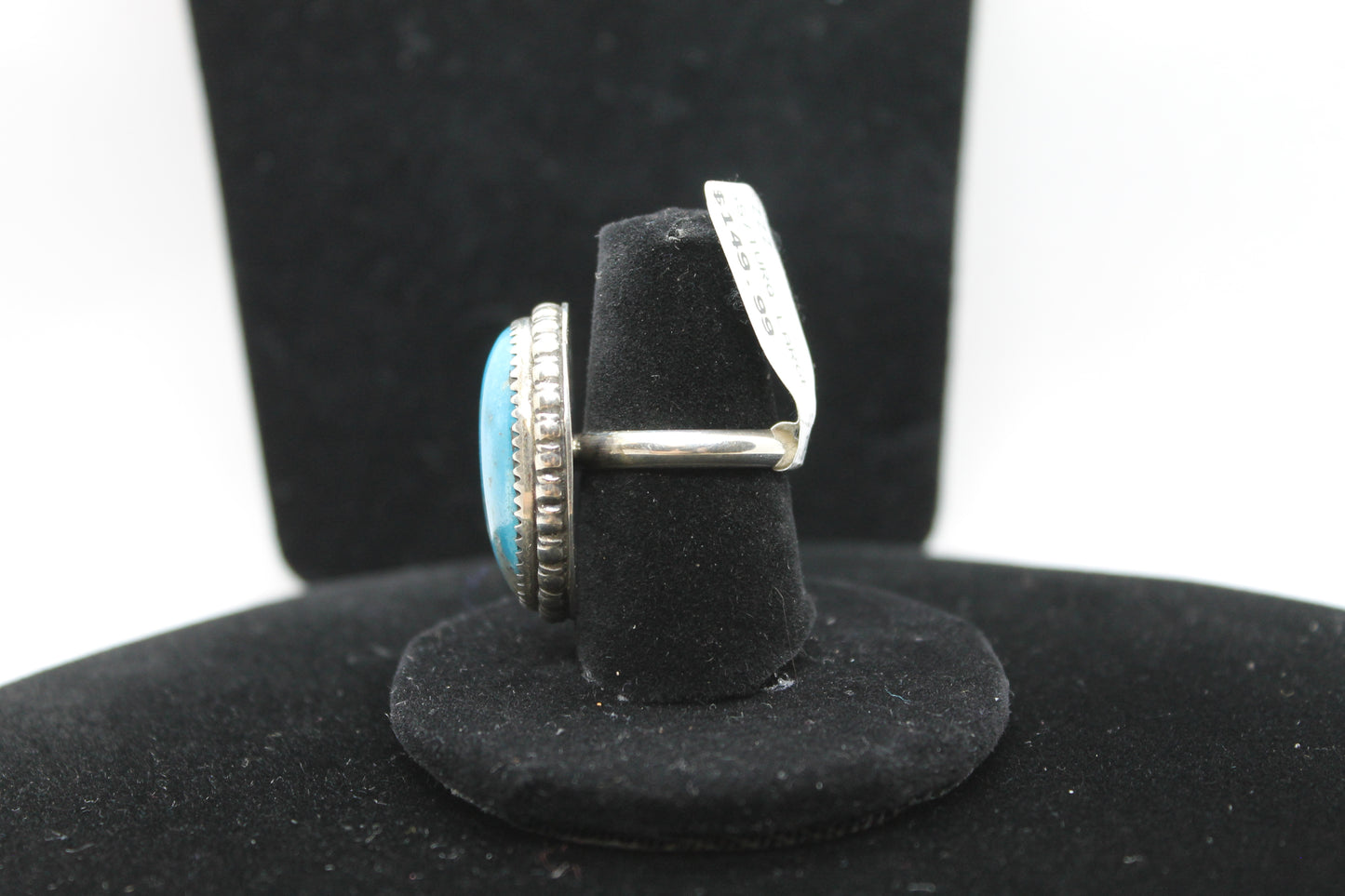 Sterling silver turquoise ring